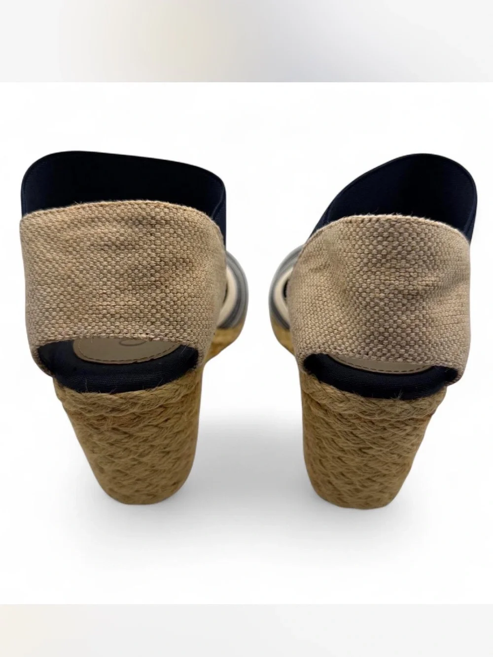 Chaps Womens Espadrille Wedge Sandals